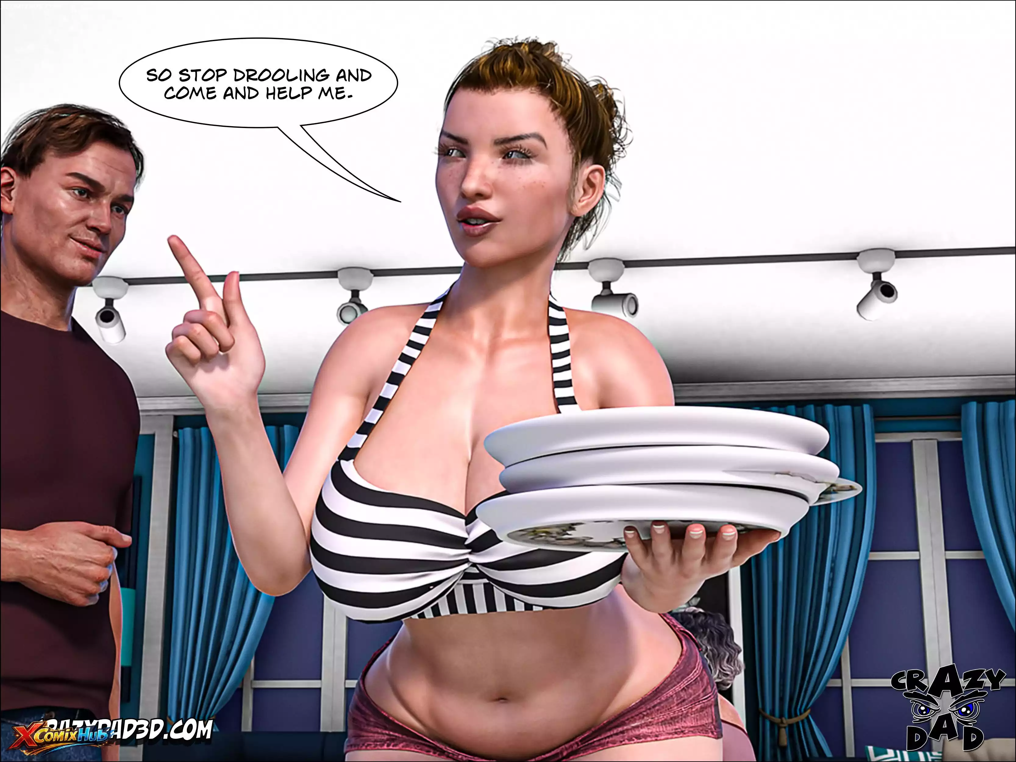 Father In Law At Home Chapter 15 Crazydad3d 024 Comic Page 24